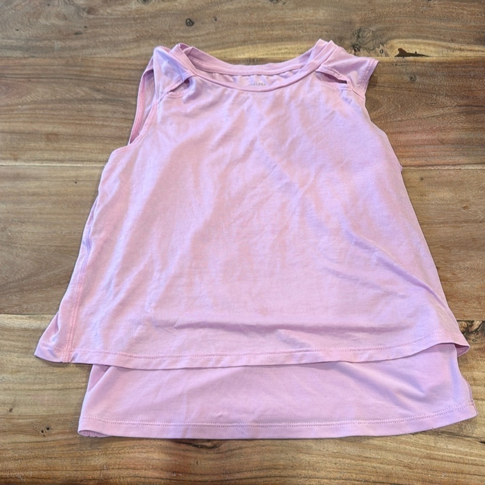 Athleta G!rl | Double Tank Camisole | Pink | Size L (12)